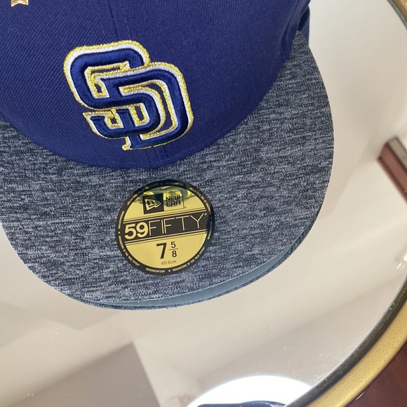 New Era 59Fifty San Diego Padres Fitted 7 5/8 - Picture 2 of 6